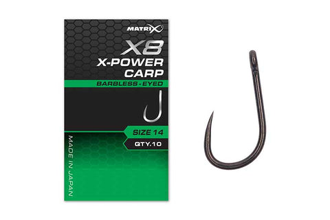 Matrix X8 - X-Power Carp Hooks