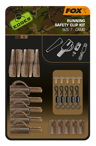 Fox EDGES™ Running Safety Clip Kit Camo Size 7 Ref-CAC803
