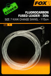 Fox EDGES™ Fluorocarbon Fused Leaders Kwik Change