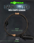 Korda Dark Matter Leader Heli seguro 40lb 50cm