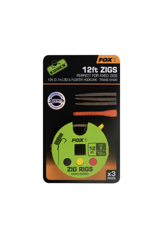 Fox Zig Rigs 12ft (3.7m) Ref-CCR190